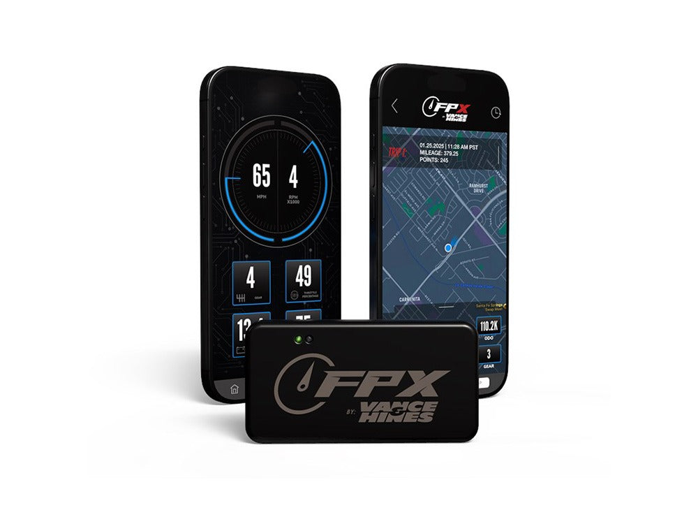 Vance & Hines VH-66057 Fuelpak FPX Trak & Tune Tuner w/4 Pin J1850 for Harley-Davidson Softail 07-10/Dyna 07-11/Sportster 07-13/Touring 07-13