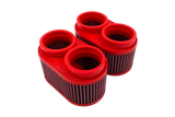 BMC FM2922 Universal Dual Oval Pod Air Filters w/61mm Inlets