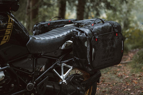 SW-Motech SW-BCSYS0643521000-B SysBag WP L/L Black Side Bag System for Yamaha XJR 1200 95-99/XJR 1300 98-14