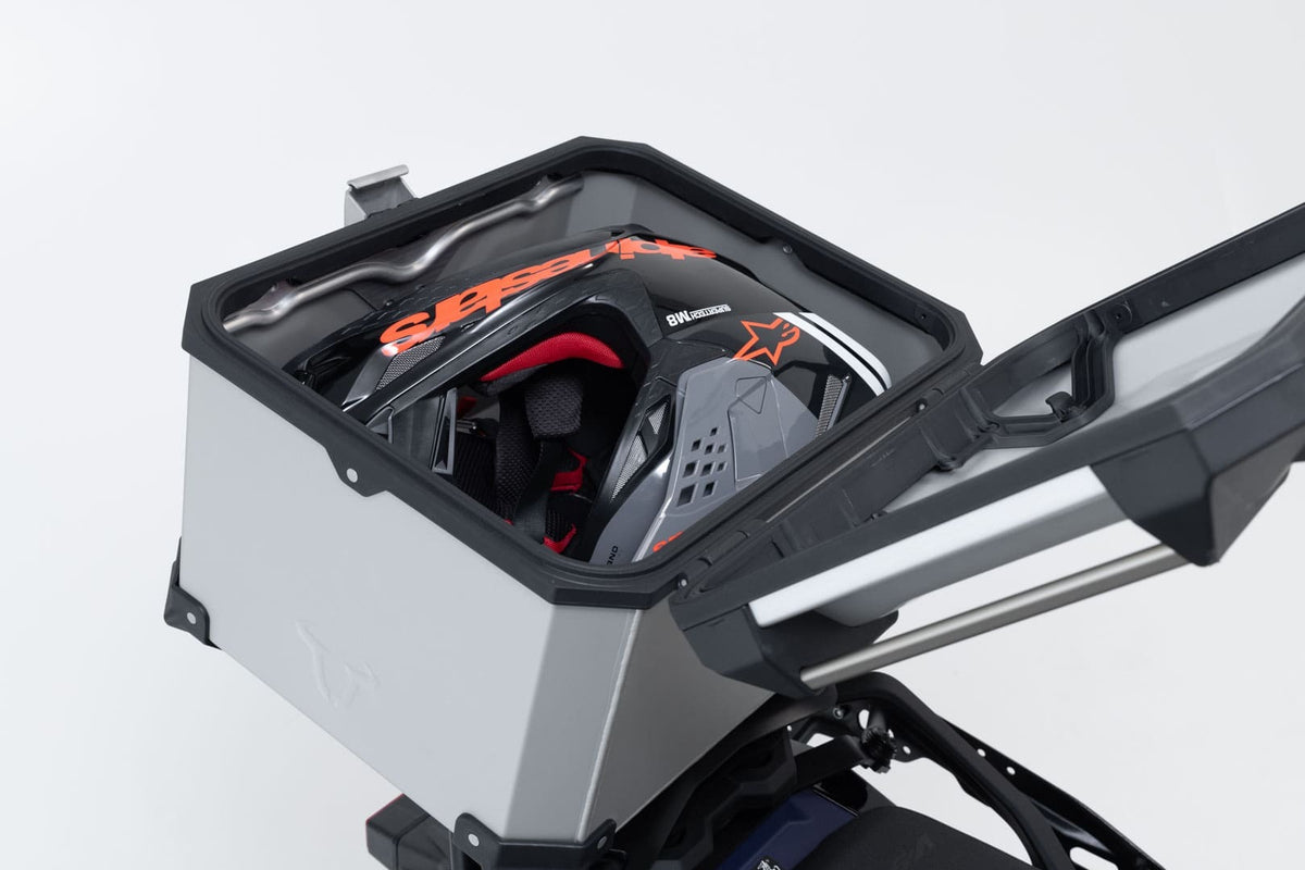 SW-Motech SW-GPT0701870000-S TRAX ADV Silver Top Case System for BMW R 1300 R/R 1300 RS 25-Up