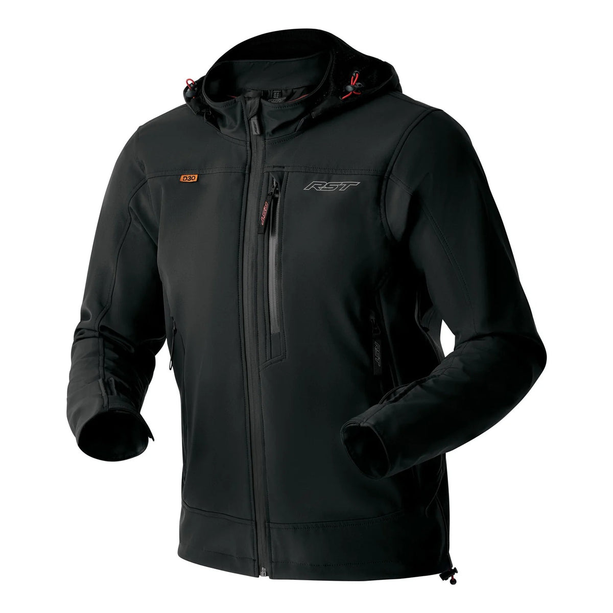RST Havoc D3O CE Waterproof Black Textile Jacket