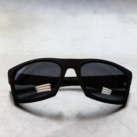 S&S Cycle SS510-1452 Black Edition Sunglasses Black Frame w/Smoke Lens