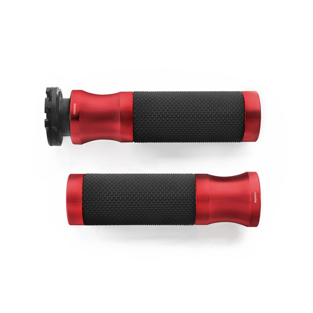 Rizoma Sport Grips Red for Kawasaki Z650/Z900