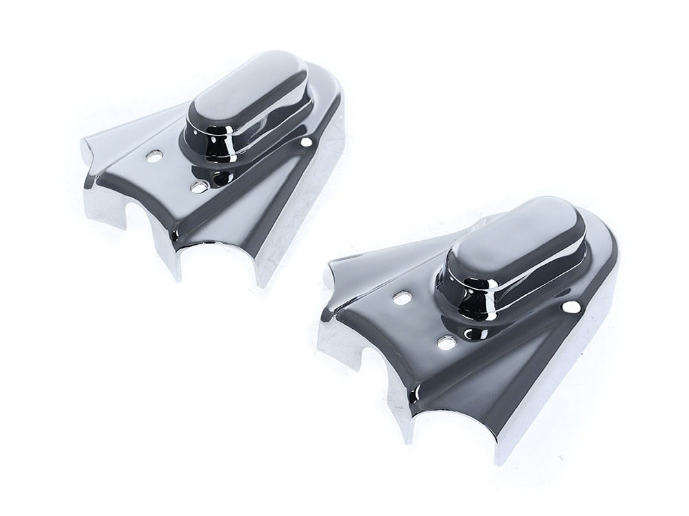 RSS BAI-16-0131 Rear Axle Covers Chrome for Harley-Davidson Softail 86-07