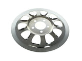RSS HAR-15-305 Rear Pulley Cover Chrome for Harley-Davidson Dyna 06-17/Softail 07-Up w/66 Teeth Rear Pulley