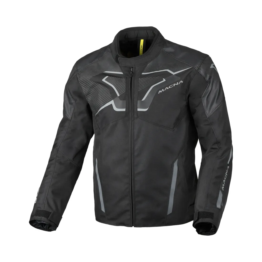 Macna Tazar 2.0 Black Textile Jacket