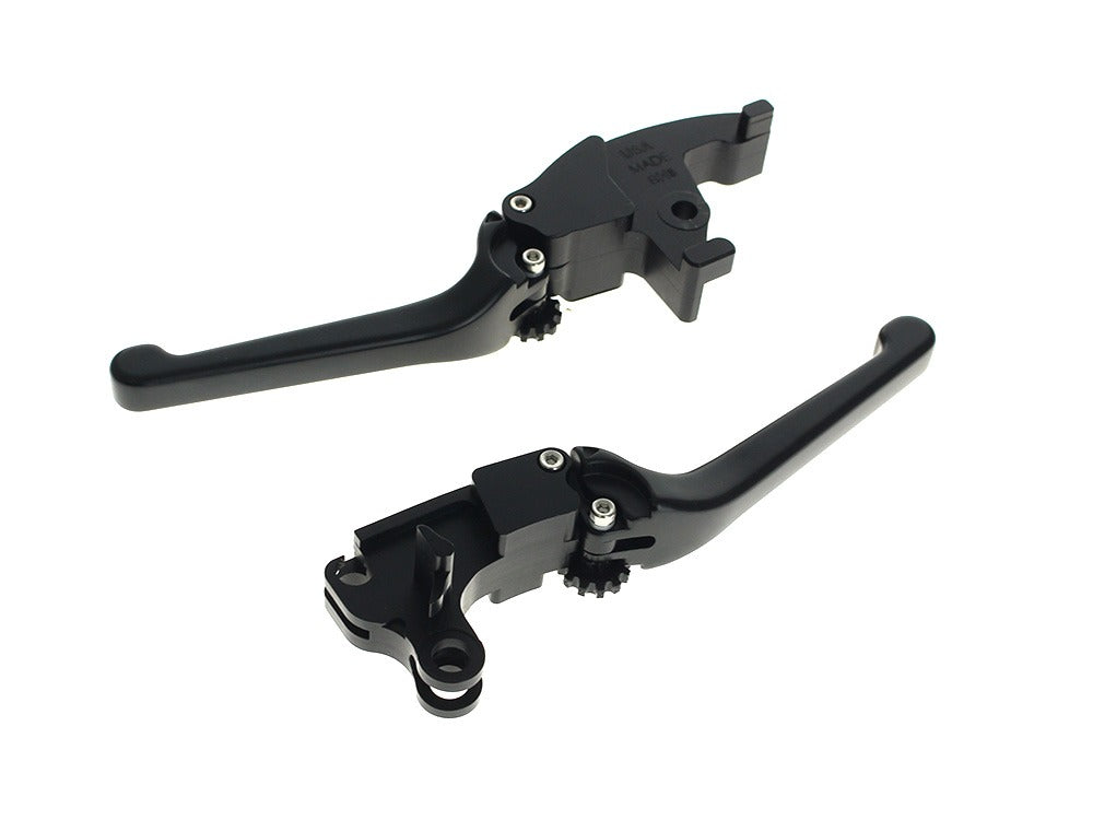 PSR PSR-12-00668-22 Adjustable Anthem Levers Black for Harley-Davidson Softail 25-Up Models