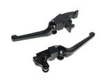 PSR PSR-12-00668-22 Adjustable Anthem Levers Black for Harley-Davidson Softail 25-Up Models