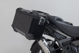 SW-Motech SW-ADV0797675100-B TRAX ADV Black Adventure Luggage Set for BMW R 1300 GS Adventure 24-Up w/BMW Top Case Holder