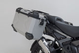 SW-Motech SW-ADV0797675100-S TRAX ADV Silver Adventure Luggage Set for BMW R 1300 GS Adventure 24-Up w/BMW Top Case Holder