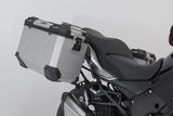 SW-Motech SW-ADV0892275001-S TRAX ADV Silver Adventure Luggage Set for Kawasaki Versys 1000/Versys 1000 S 18-Up