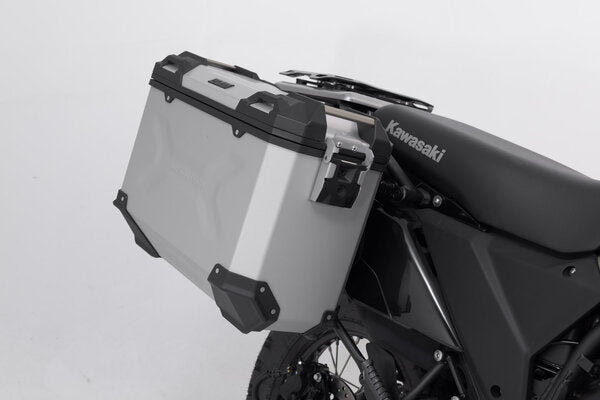 SW-Motech SW-ADV0899075000-S TRAX ADV Silver Adventure Luggage Set for Kawasaki KLR 650 22-Up