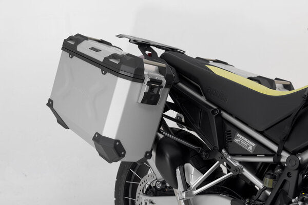 SW-Motech SW-ADV1384975000-S TRAX ADV Silver Adventure Luggage Set for Aprilia Tuareg 660 21-Up