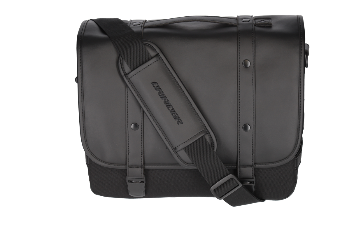 DriRider Legacy 12L Classic Black Saddlebag