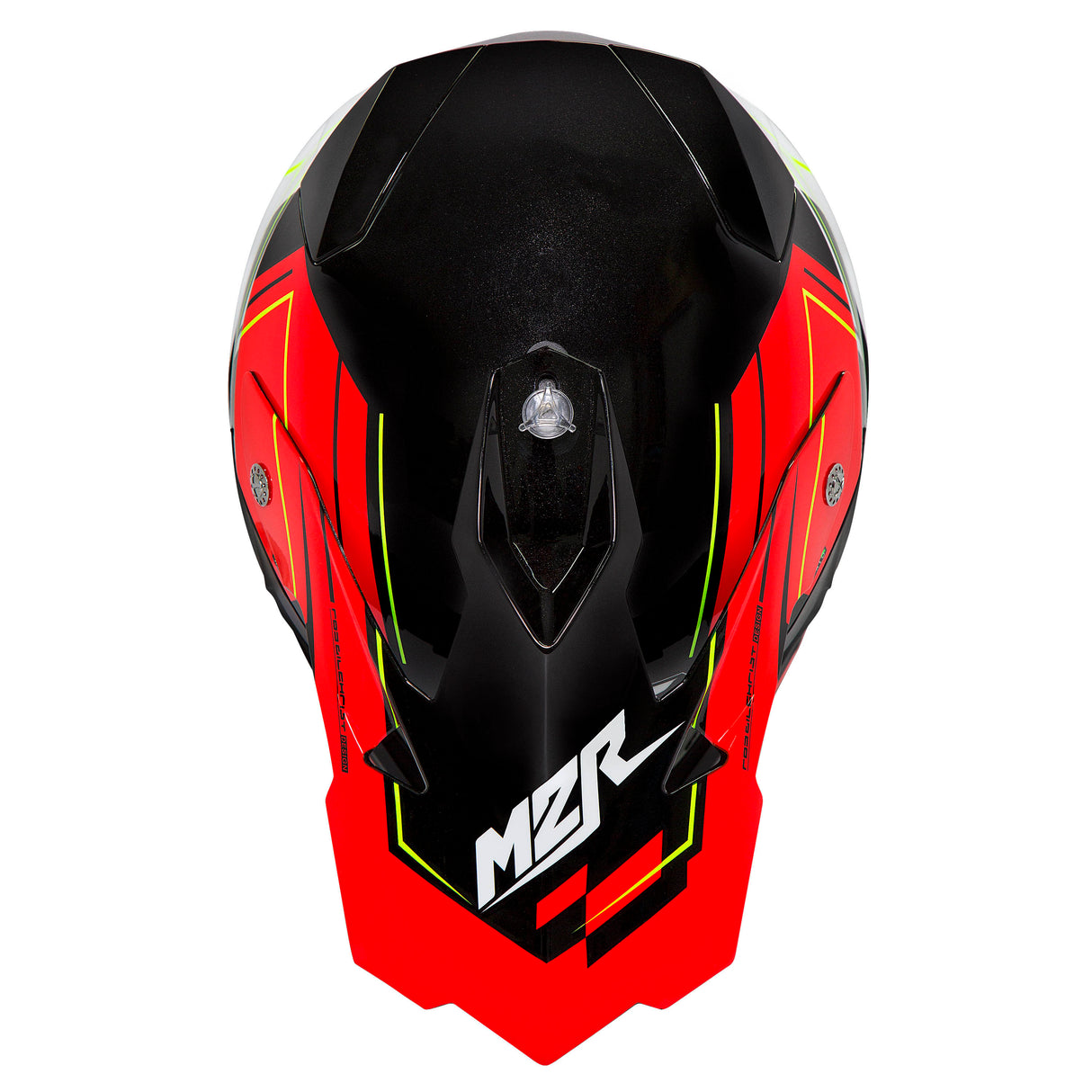 M2R Replacement Peak for X3 Helmet Sabre PC-1 Red