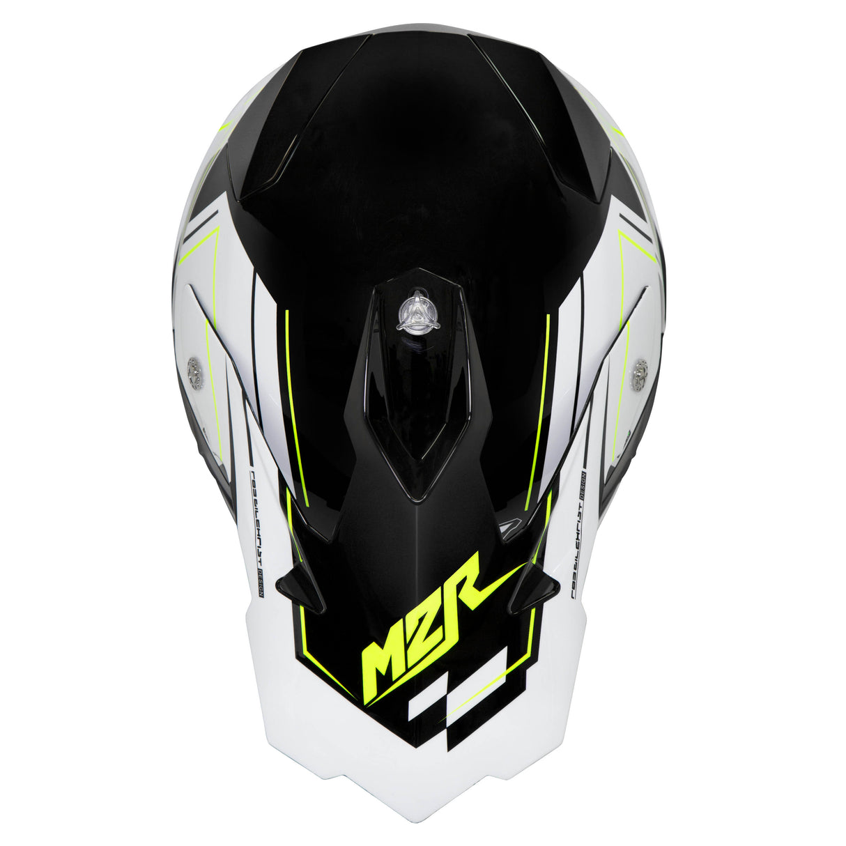 M2R Replacement Peak for X3 Helmet Sabre PC-6 Gloss White