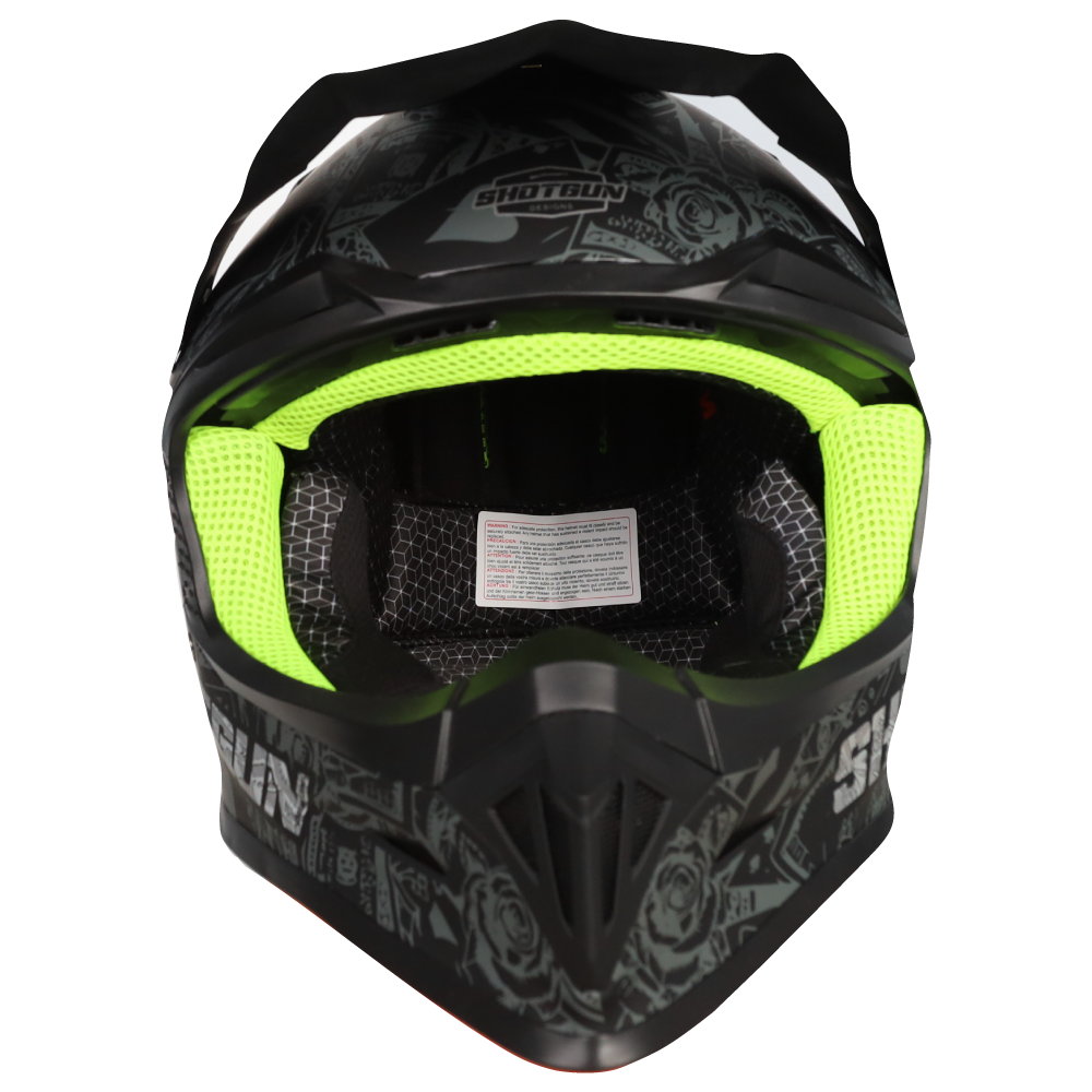 RXT SG-1 Ultra+ Shotgun All-In Matte Black/Grey Helmet