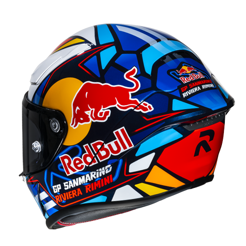 HJC RPHA 1 Red Bull Misano GP MC-21 Helmet