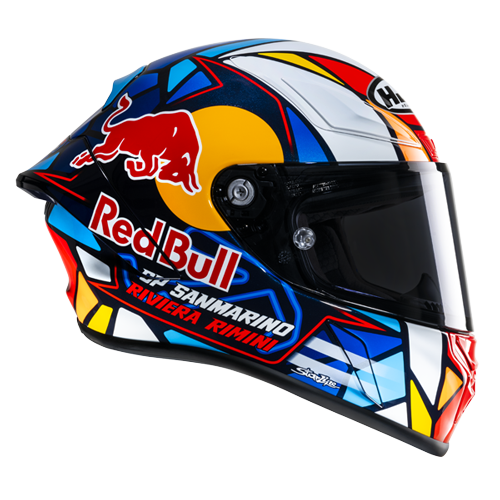 HJC RPHA 1 Red Bull Misano GP MC-21 Helmet