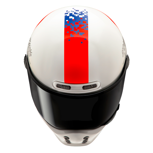 HJC V10 Quartararo FQ20 Retro MC-21 Helmet