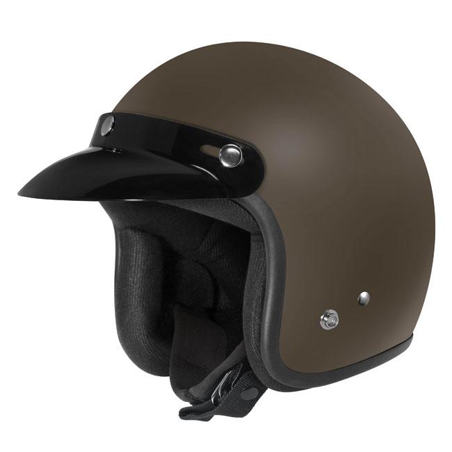 DriRider Base Matte Brown Helmet