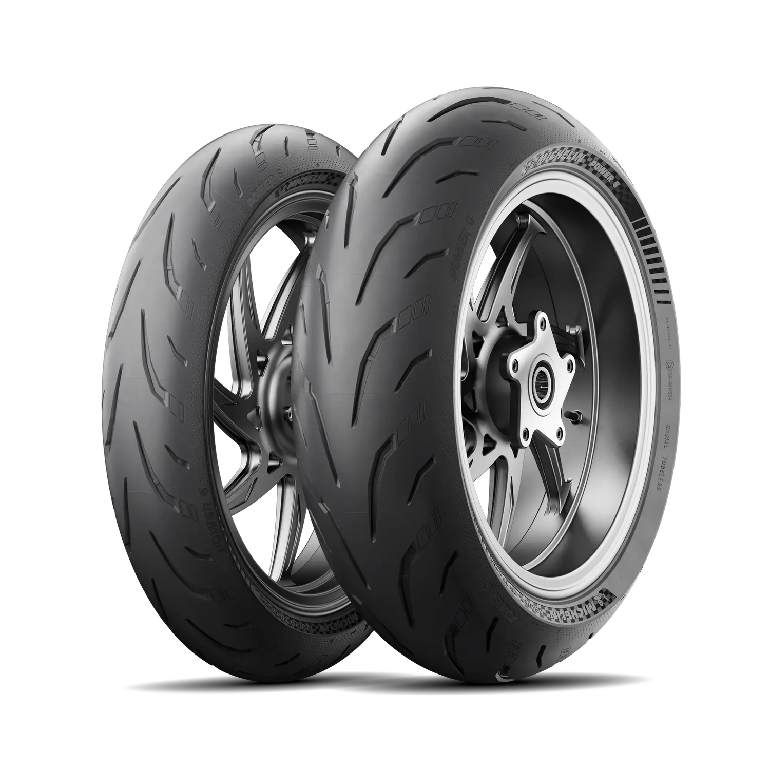 Michelin Power 6 Front Tyre 120/70 ZR-17 58W Tubeless