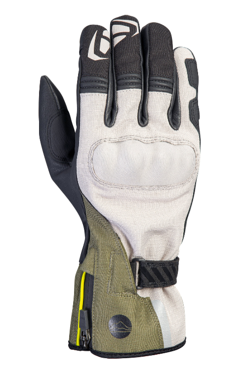 Ixon MS Loki Grey/Khaki/Black Gloves [XL][INTERNAL]