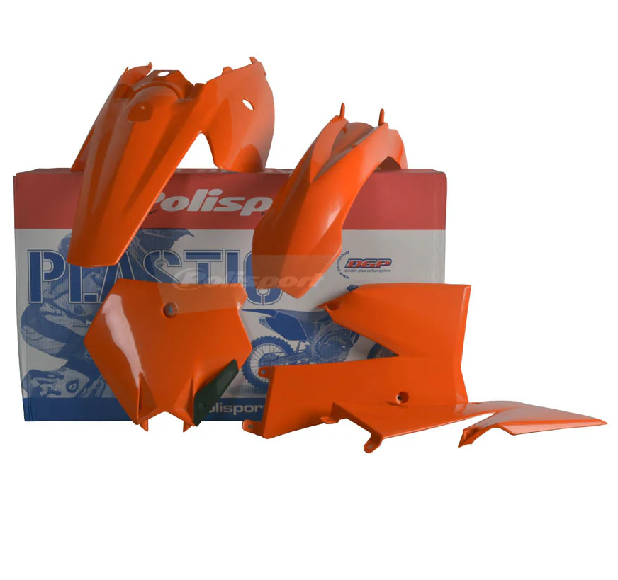 Polisport 75-901-31 Plastics MX Kit Orange for KTM 85 SX 06-12