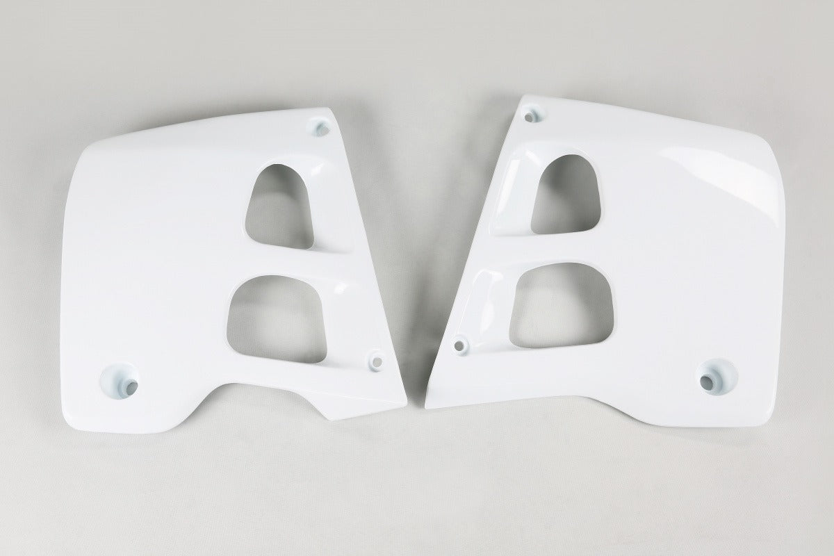 UFO Radiator Shrouds White for Honda CR125 91-92/250 90-91