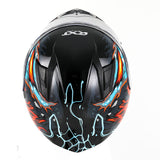 RXT 825 Street 2 Revenge Gloss Black/Red Helmet