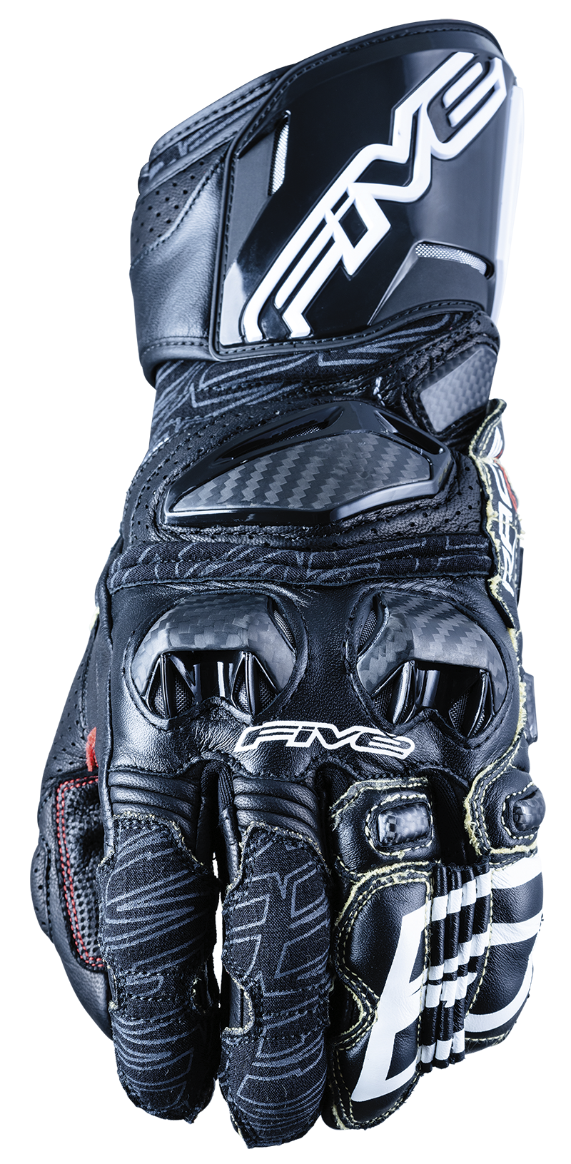 Five RFX Race Black Gloves