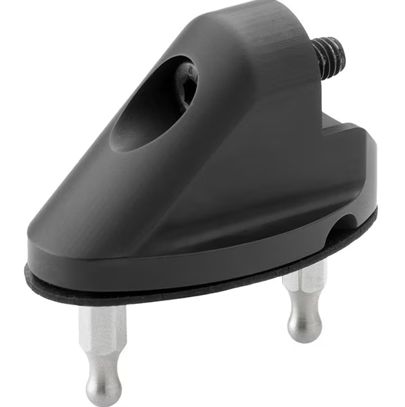 Rizoma Sport Mount L Mirror Adapter Black for Ducati 848/1098/1198 06-20 [INTERNAL]