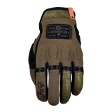 Five Scrambler Khaki/Black Gloves