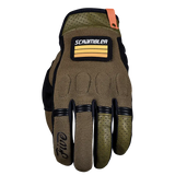 Five Scrambler Khaki/Black Gloves