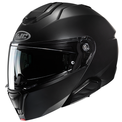 HJC i91 Semi-Flat Black Helmet