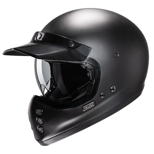 HJC V60 Semi-Flat Black Helmet