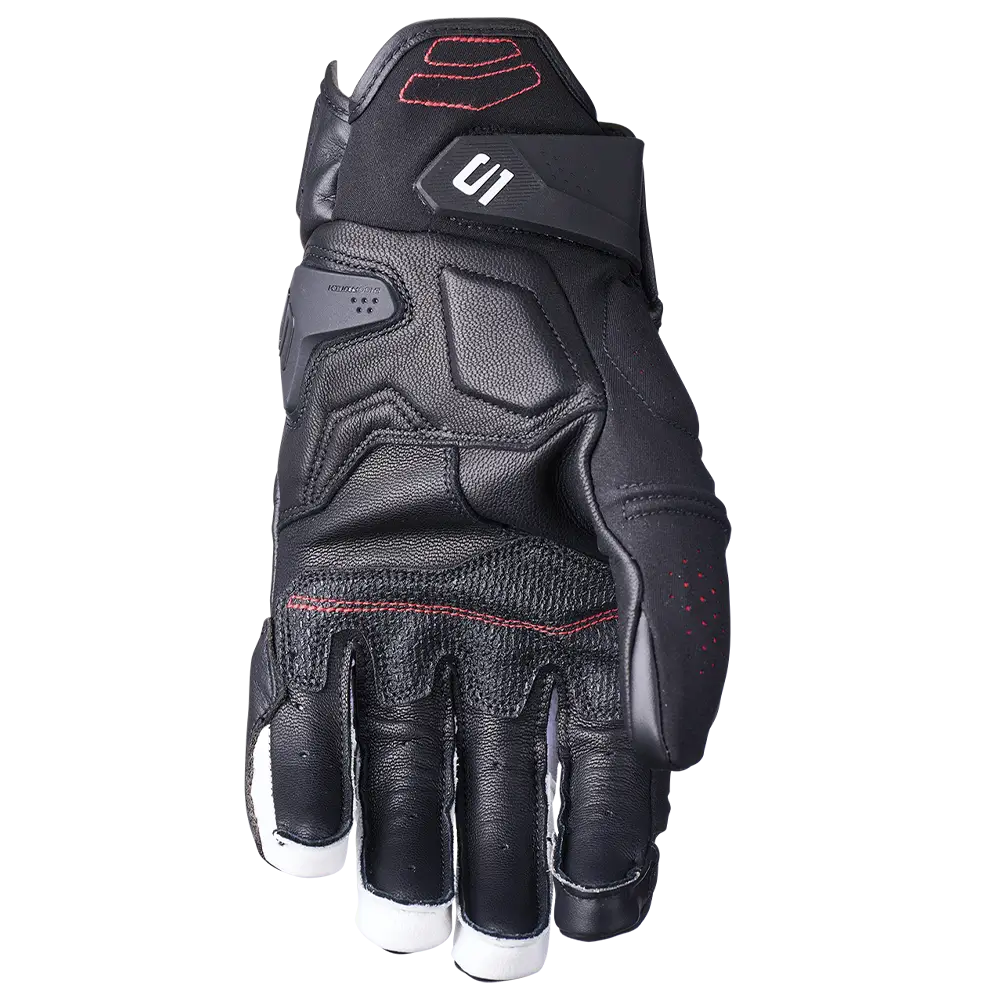 Five SF2 Evo Black/White/Red Gloves