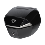 DriRider Shield 35L Luxe Black/Silver Small Top Case