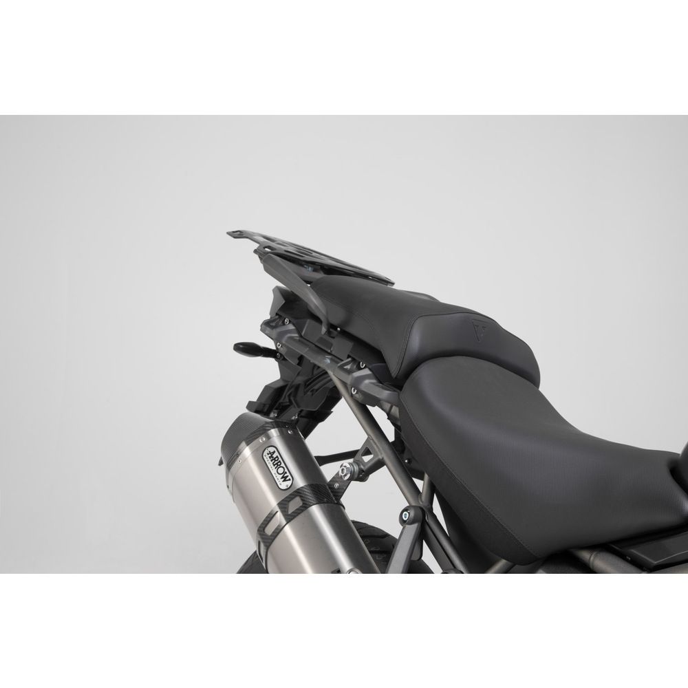 SW-Motech SW-KFT1148370101-B TRAX ADV 45/45L Aluminium Black Case System for Triumph Tiger 1200/Tiger 1200 Explorer 11-Up