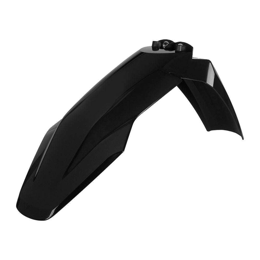 Polisport Front Fender Black for Husqvarna TC125/250/TX125/300/FX350/450/FC250-450 23-Up/TE125-300/FE250-501 24-Up