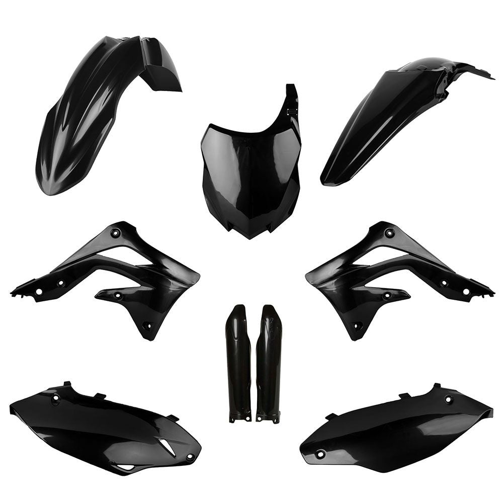 Polisport MX Plastic Kit Black for Kawasaki KX450F 13-15