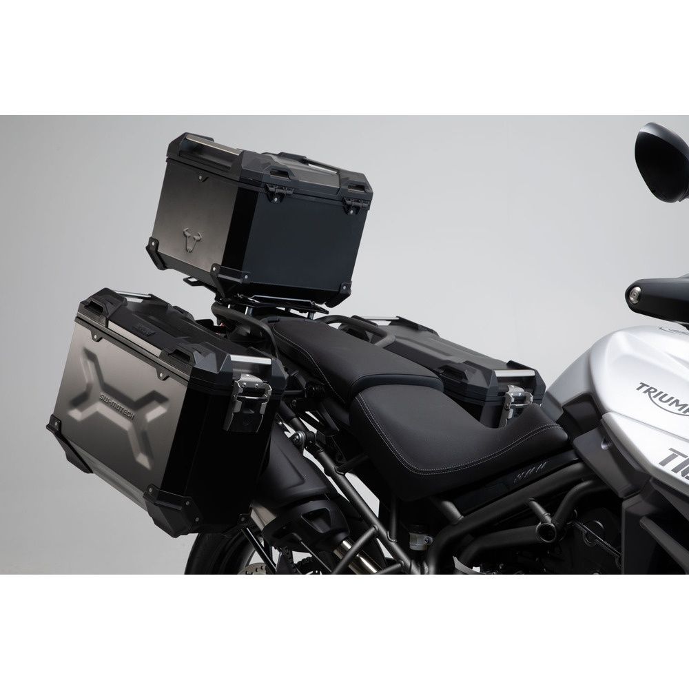 SW-Motech SW-GPT1174770001-B TRAX ADV Black Top Case System for Triumph Tiger 800 10-Up