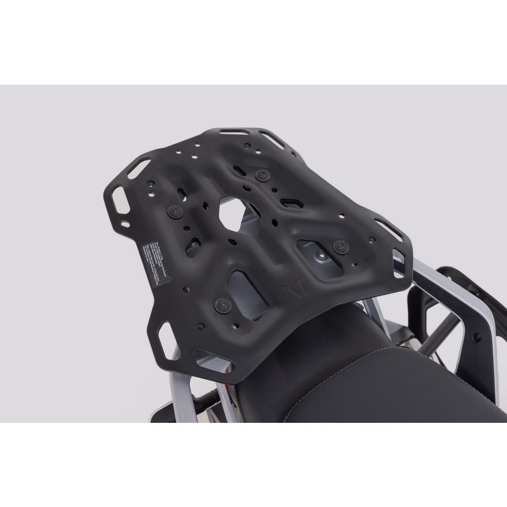 SW-Motech SW-ADV1792565000-B DUSC Black Adventure Luggage Set w/L Top Case for Moto Guzzi V85 TT 19-23