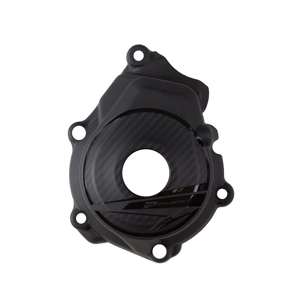 Polisport Ignition Cover Black for KTM SX-F/XC-F 250/350 23-Up/Husqvarna FC 250/350/FX 350 23-Up/Gas Gas MC-F 250/350 24-Up