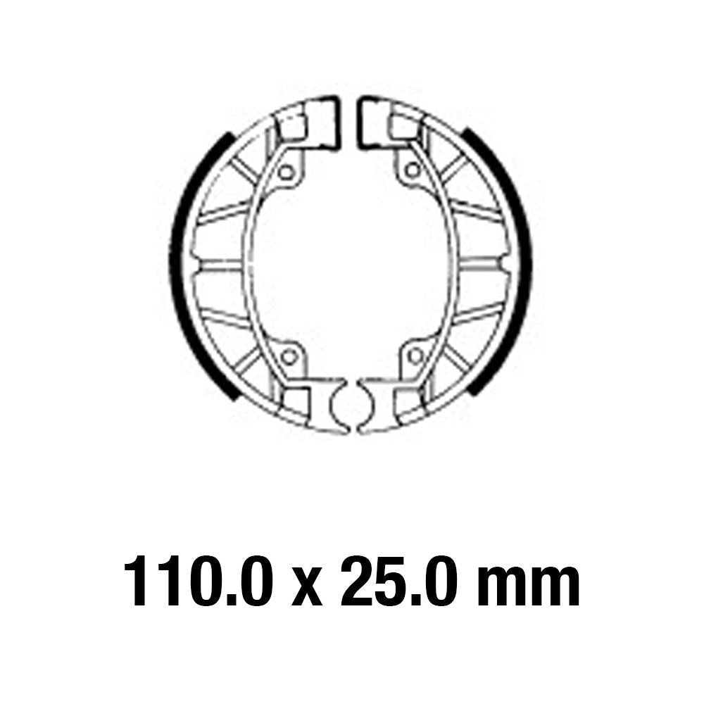 Ferodo FSB895 Organic Compound Brake Shoes