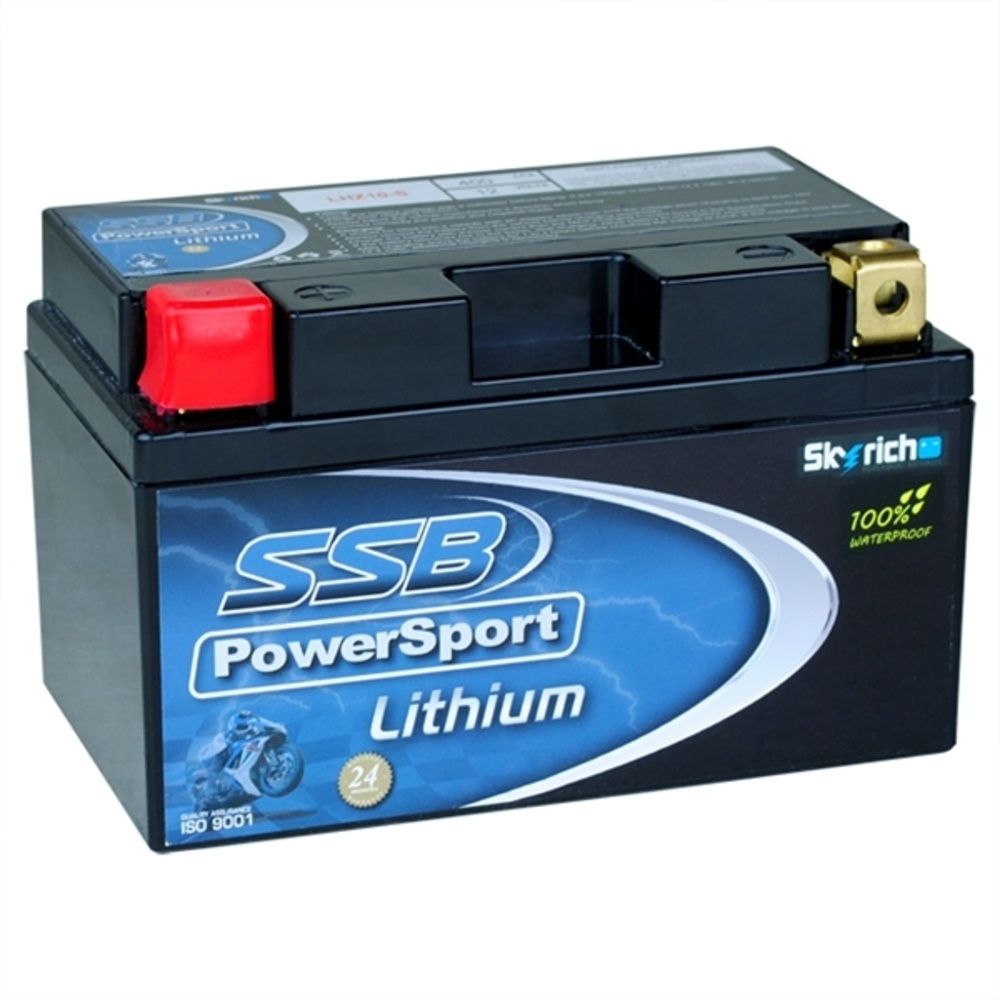 SSB LHZ10-S PowerSport High Performance 12V 6Ah/400CCA Lithium Battery