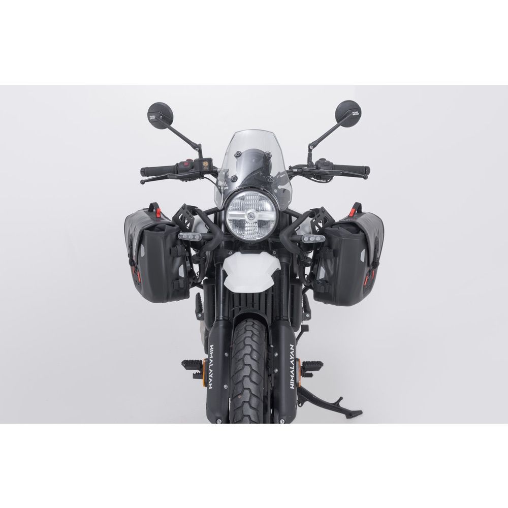 SW-Motech SW-BCSYS4162031100-B SysBag WP S/S System for Royal Enfield Himalayan 450 23-Up w/Original Front Crash Bars