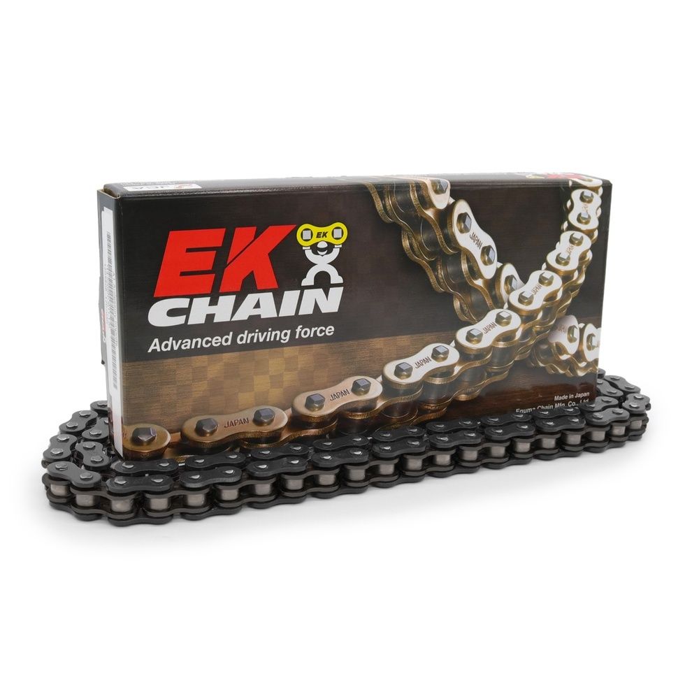 EK 530 SRX2 QX-Ring Black/Black Chain 122L