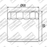 Champion COF091 Oil Filter