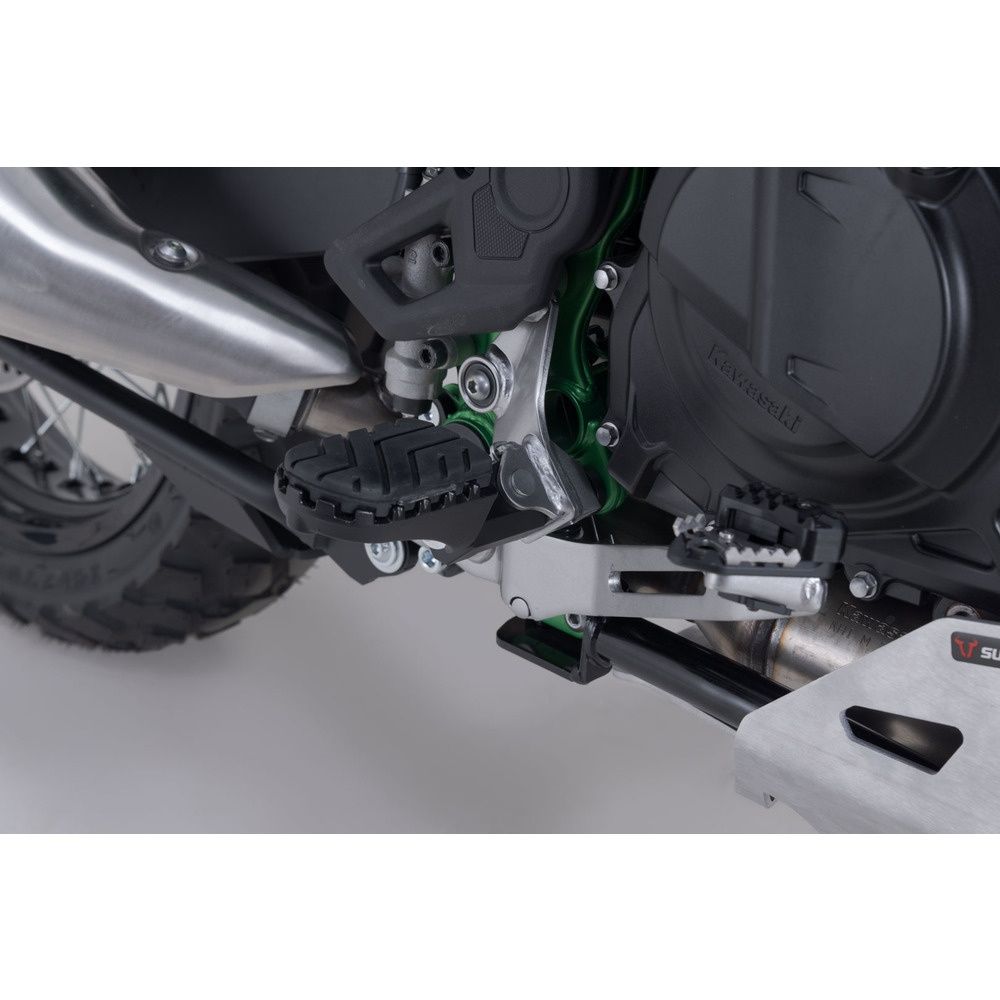 SW-Motech SW-FRS0801110500-B ION Footrest Kit Black for Kawasaki KLE500/KLE500 SE 26-Up